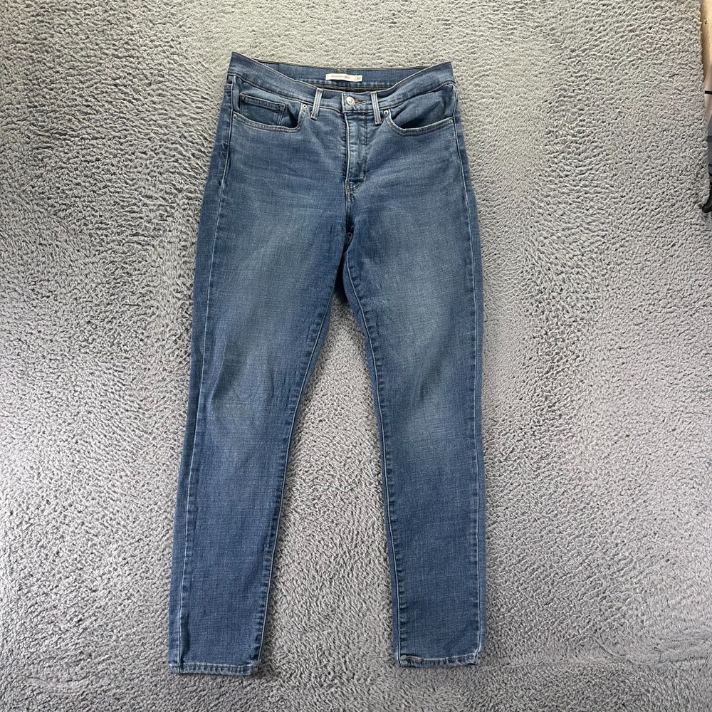 Levi's 311 Jeans Womens 30x30 Blue Cotton Denim Skinny Shaping Faded Stretch